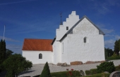 Virring kirke set fra øst.